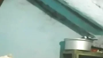 Indian Bhabhi fuck in the kitchen