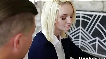 Teenie tiny girl fucked silly Sammie Daniels 7 91